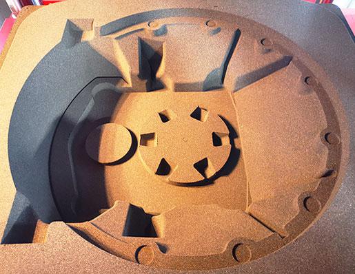 Truck gearbox casing casting