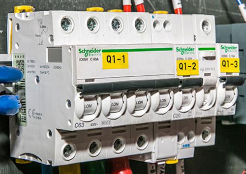 Electrical components - Schneider, France