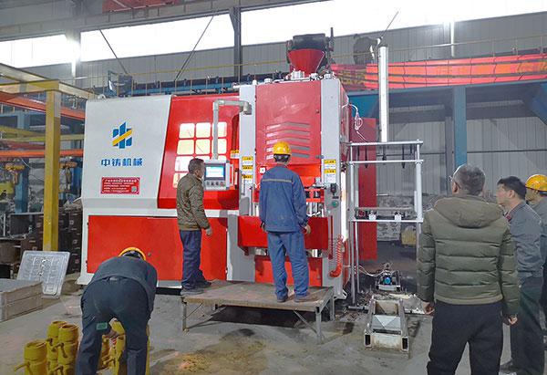 Automated casting and molding production of groove fittings