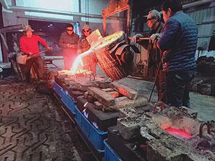 Introduction to the cavity exhaust of sand molds in automated horizontal parting casting molding machines