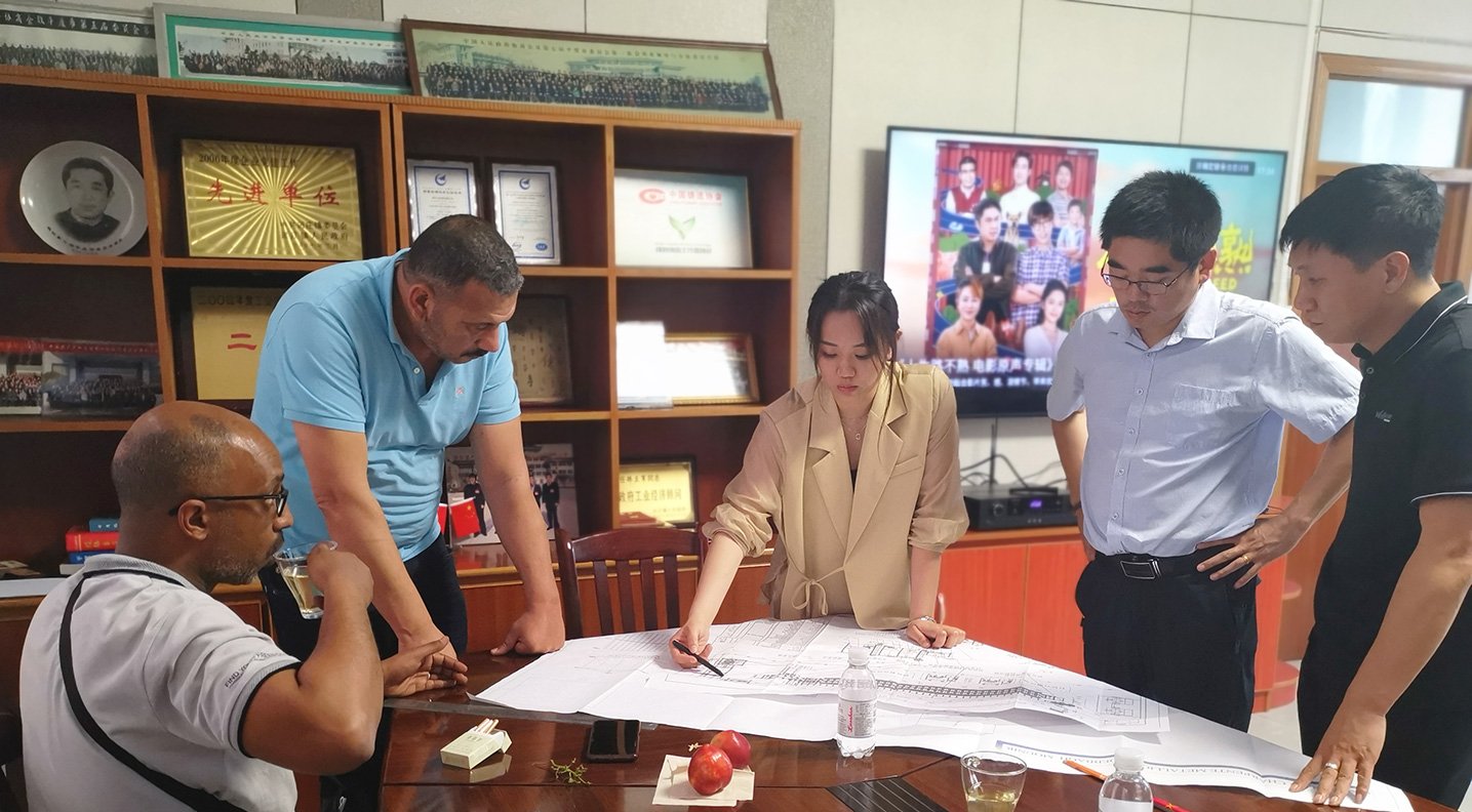 Planning workshop layout for casting enterprises