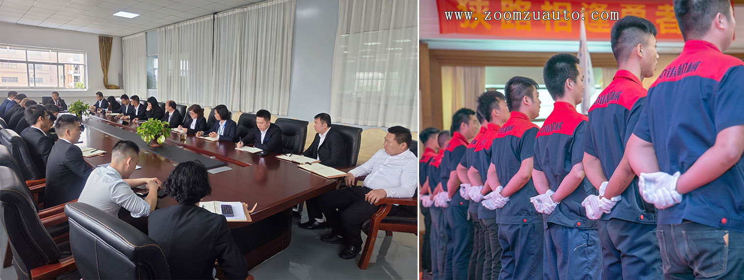 Technical and after-sales team Technical and after-sales teams of casting and molding machine manufacturers