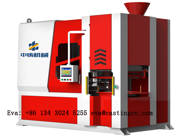 Maintenance method of fully automatic horizontal molding machine