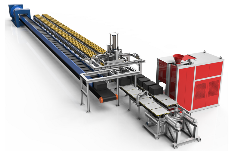Comparison of the characteristics of the molding machine