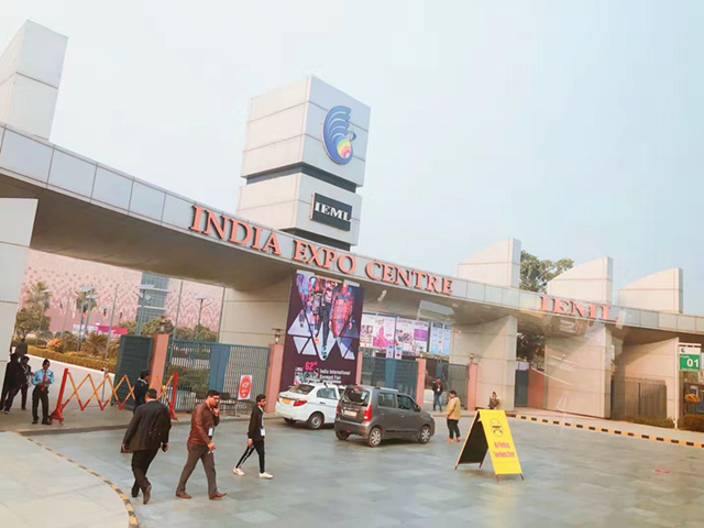 Zoomzu molding machine participated in India foundry expo