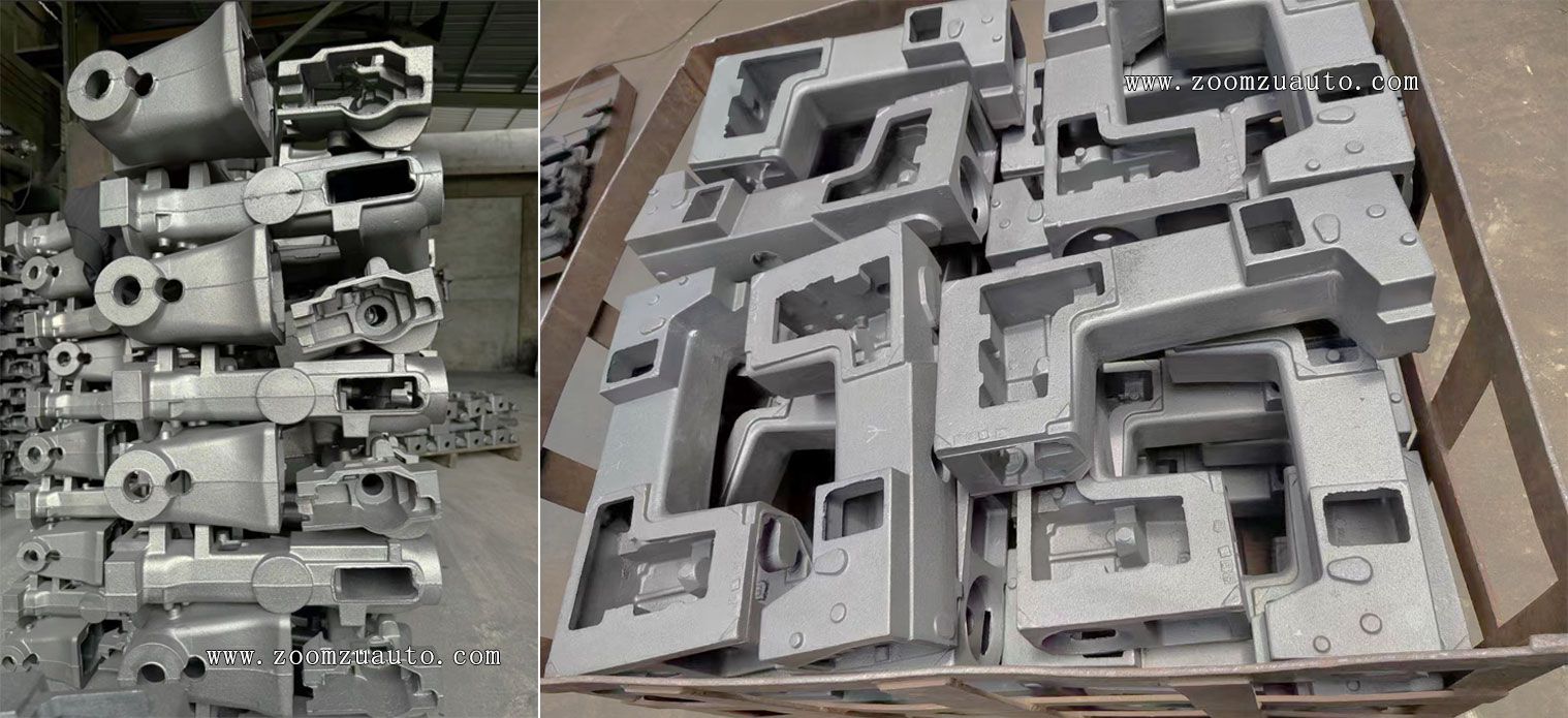 Sewing machine casing castings