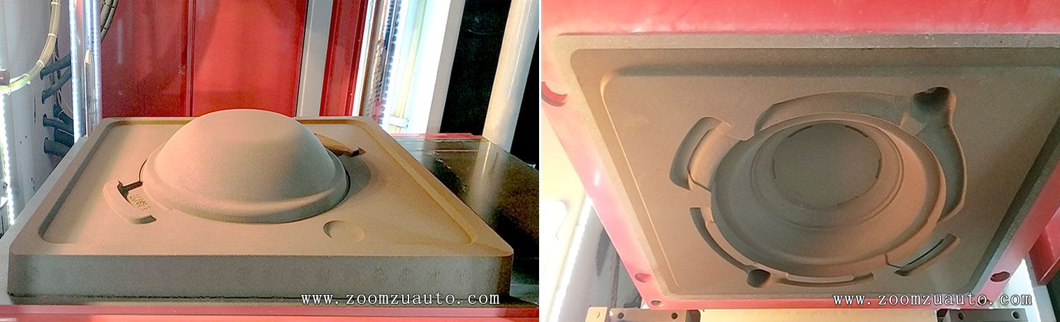 Casting and shaping equipment for pots and pans