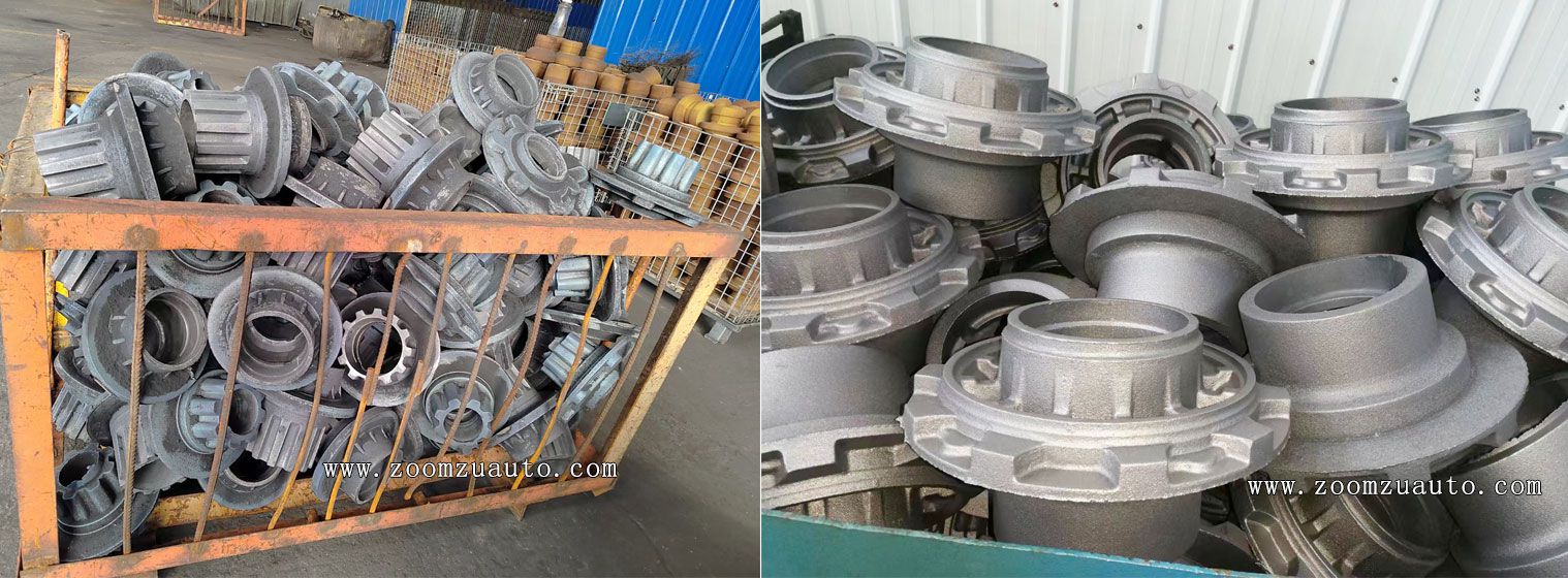 Truck axle head castings