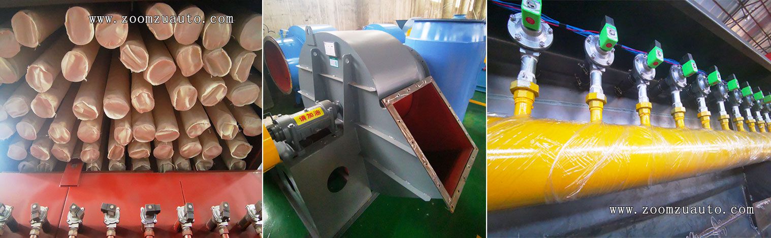 Dust collector for foundry