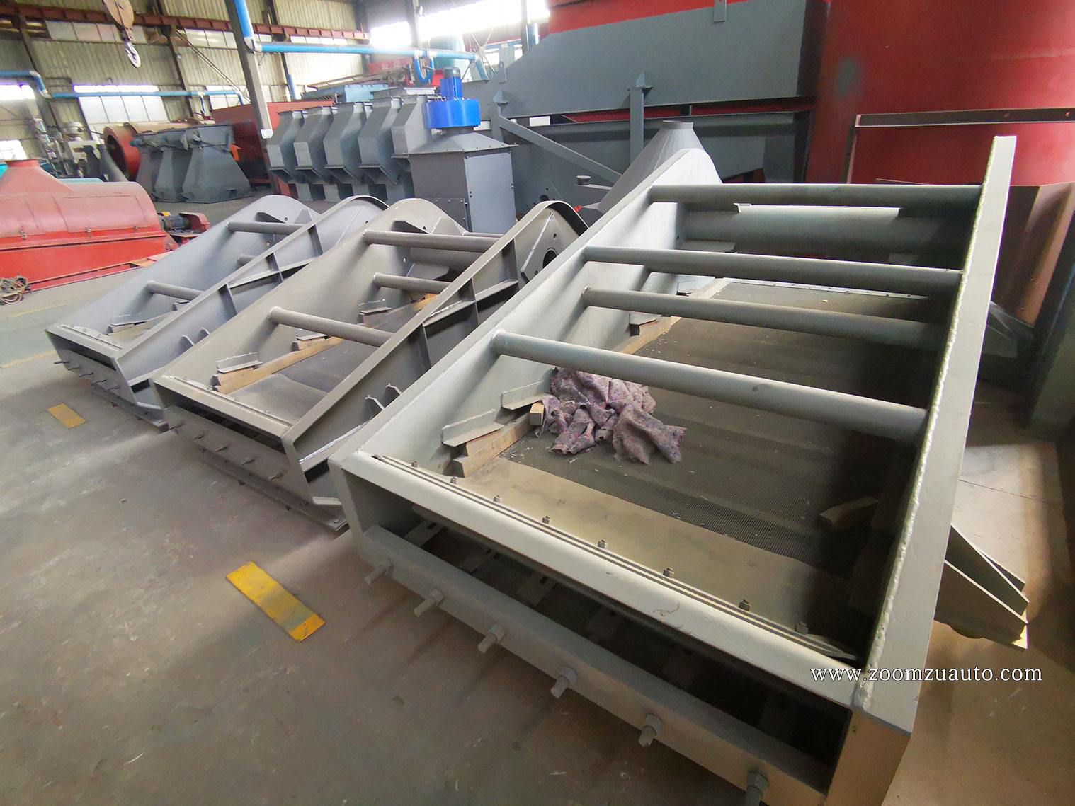 Vibration screening equipment for tidal sand