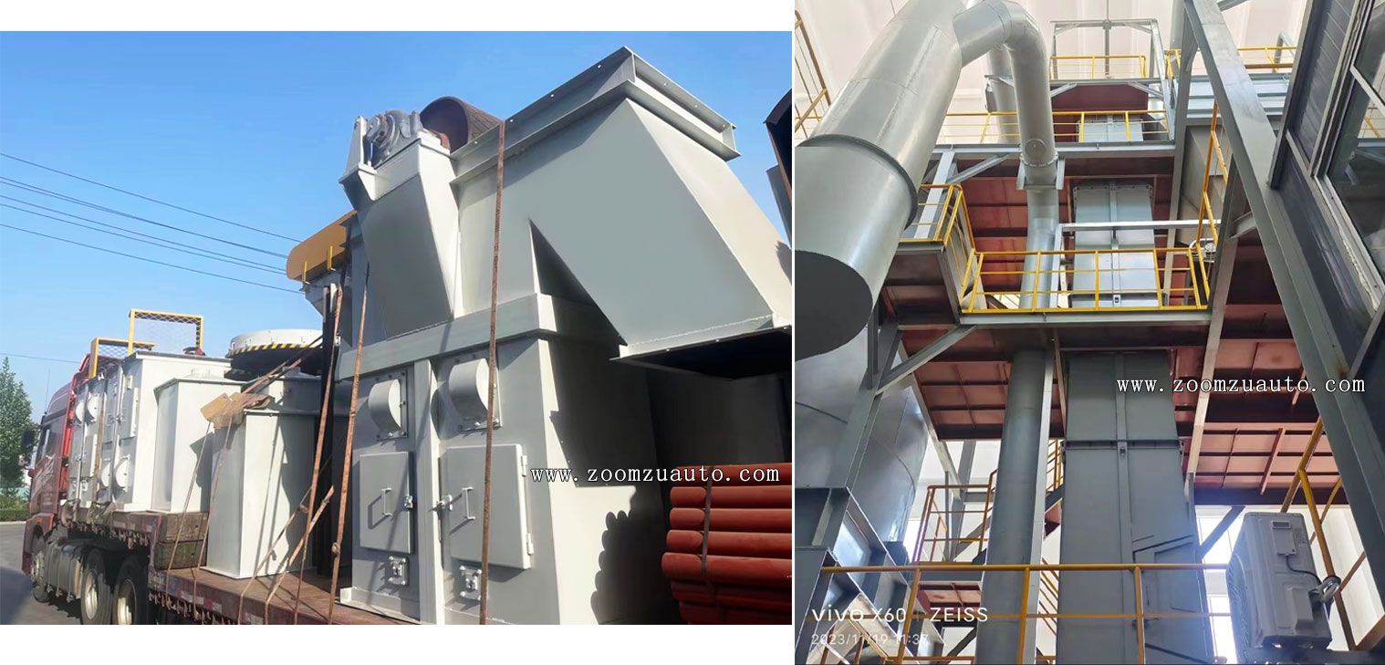 Casting sand elevator Casting sand elevator