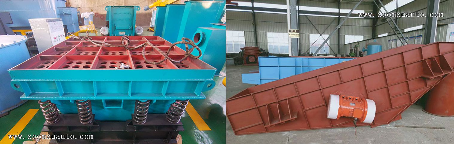 Foundry vibration screening equipment