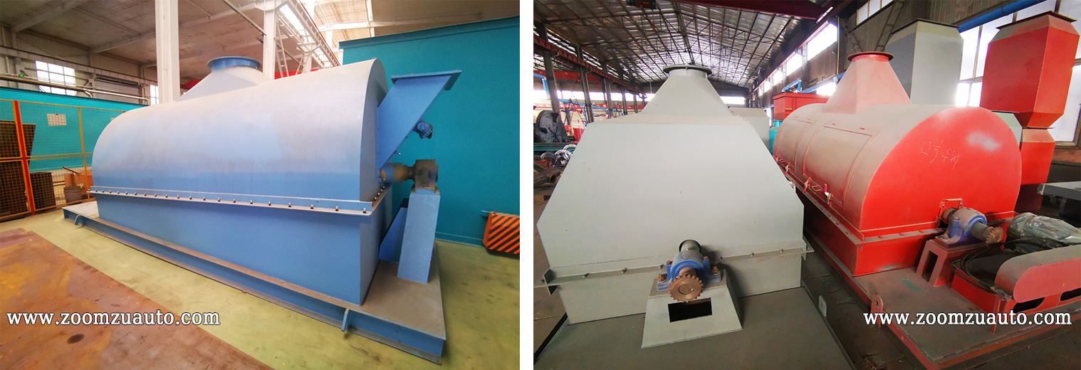 Casting sand screening equipment