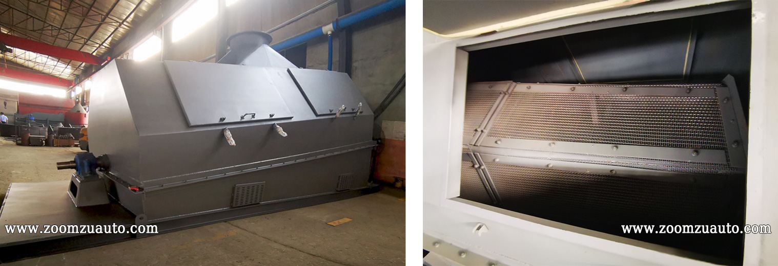 Tidal sand screening equipment