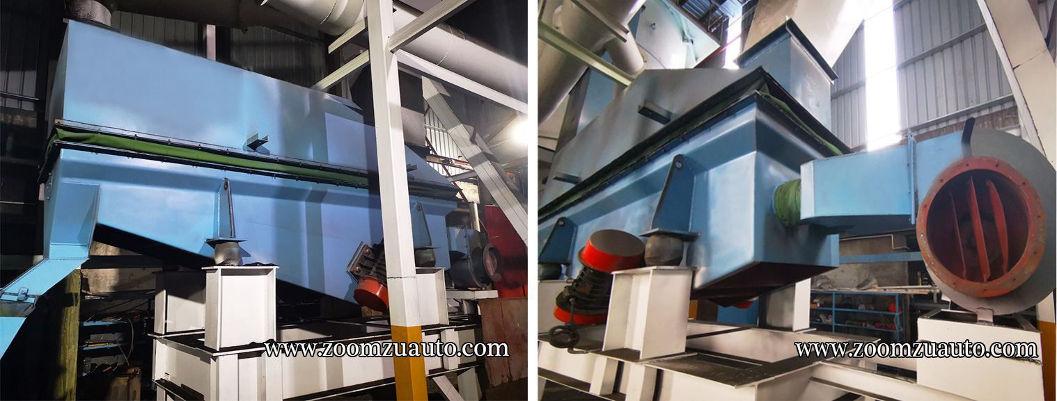 Green sand casting cooling device Green sand casting cooling device