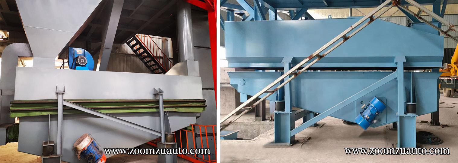 Vibration boiling cooling bed Vibration boiling cooling bed