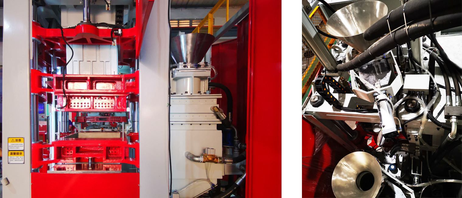 Structural Design of Top and Bottom Sand Shooting Moulding Machines