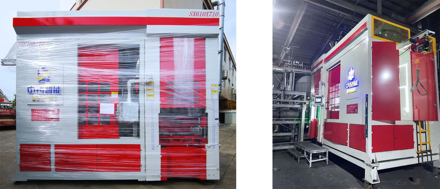 The most practical sand casting horizontal molding machine at present