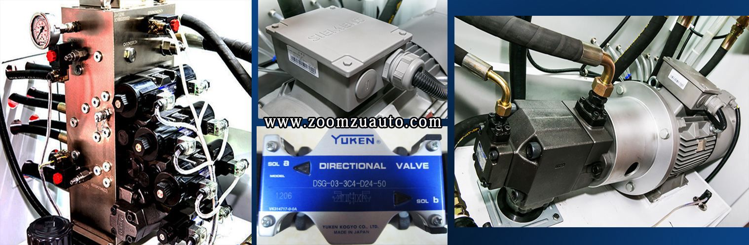 Hydraulic horizontal parting automatic molding machine