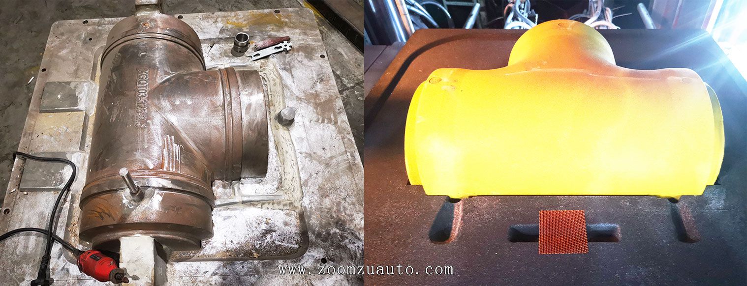 Casting of pipeline castings