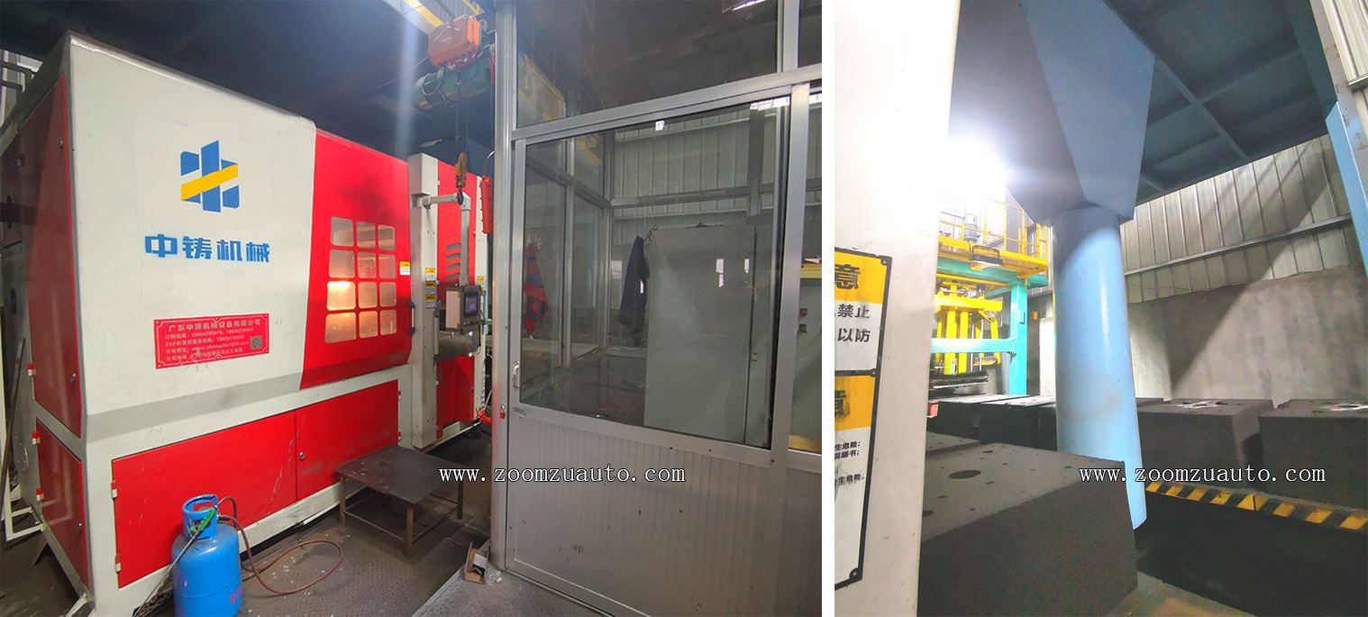 Clay sand automatic molding machine