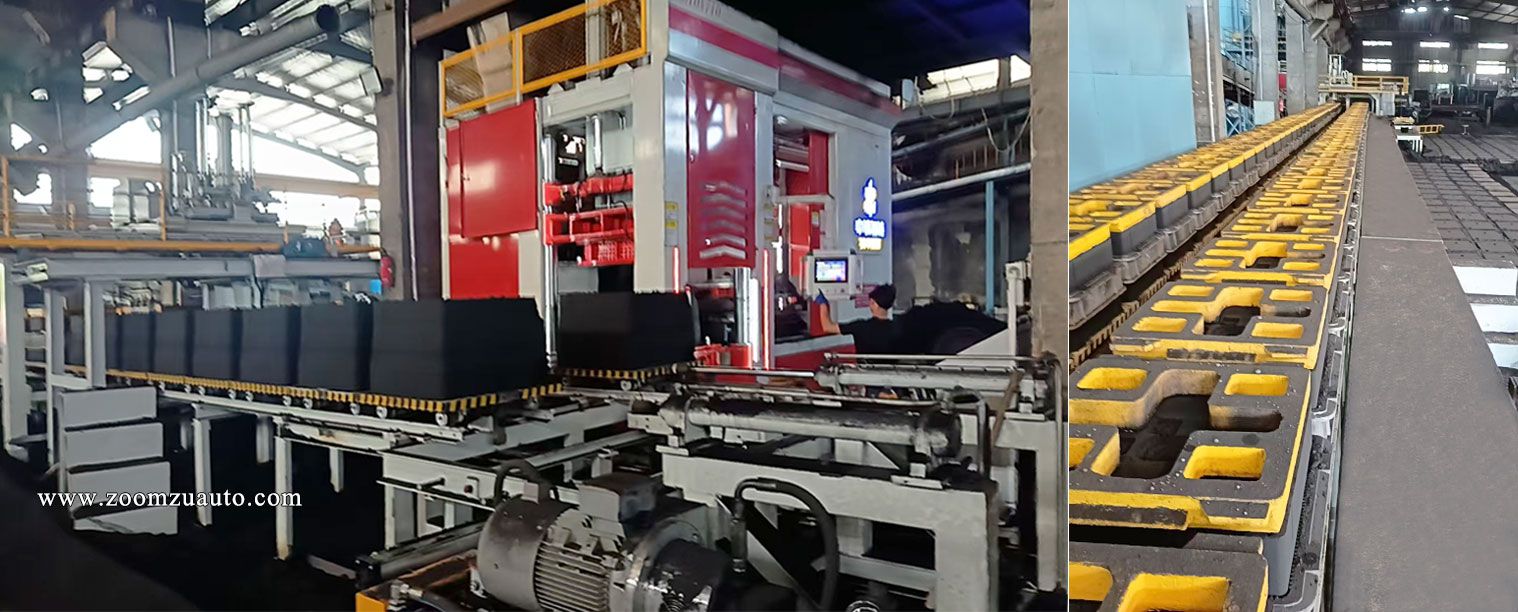 Automated casting molding machine