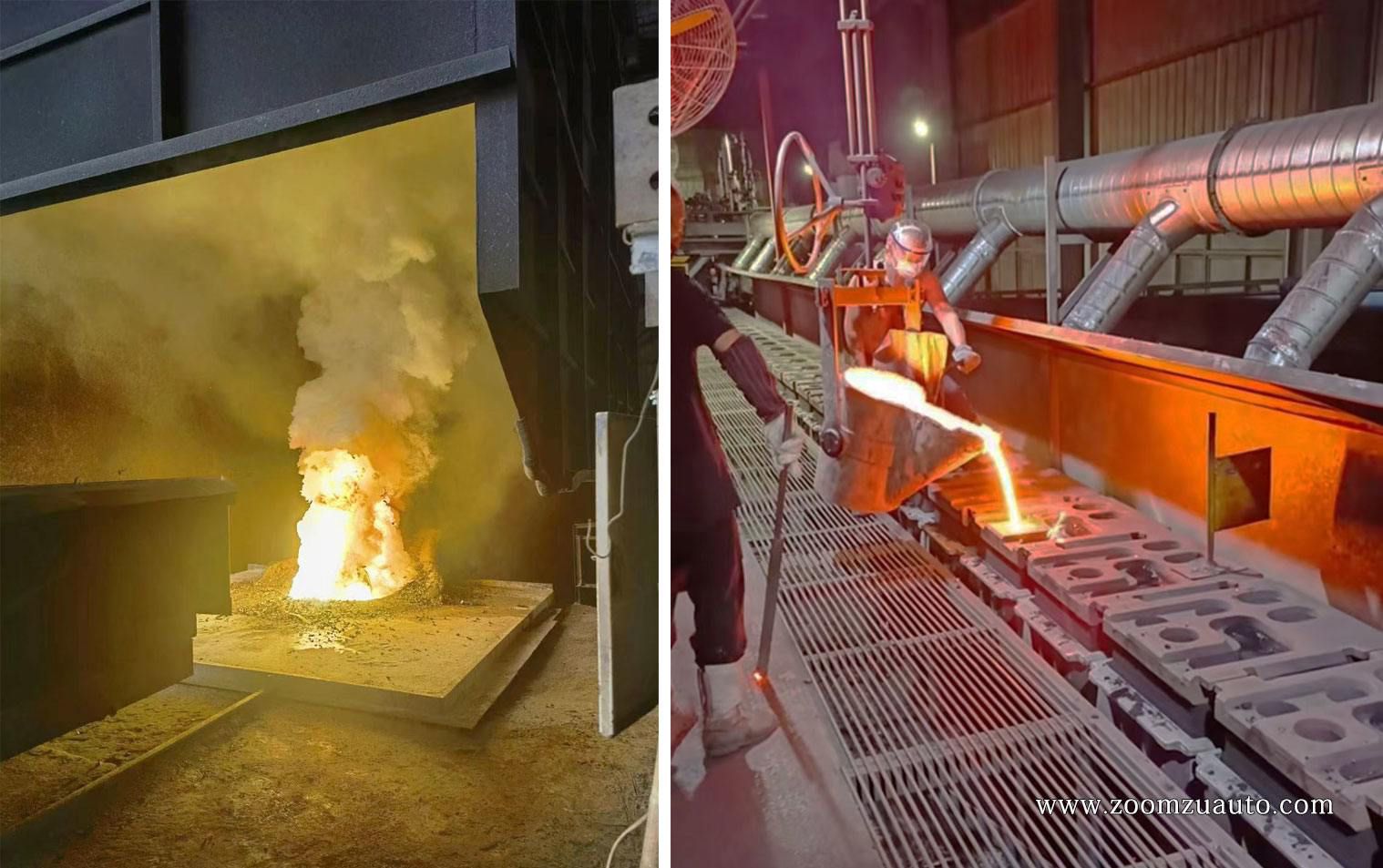 Melting and pouring workshop Melting and pouring workshop